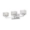 Z-Lite Rubicon 3 Light Vanity, Chrome & Clear 1927-3V-CH-LED - alternate 5